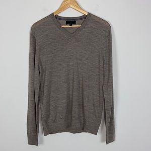 Banana Republic l Merino Wool V Neck Sweater Size Small